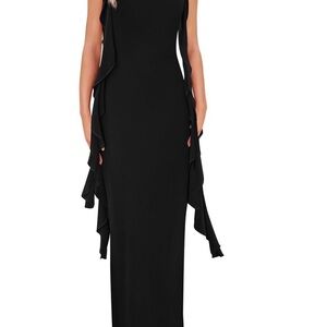 Elegant Black Sleeveless Dress